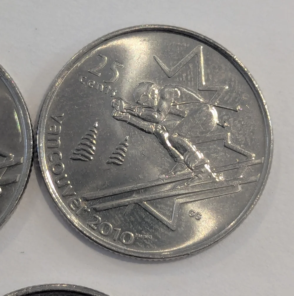 Vancouver Olympics Commemorative Quarters - Picture 2 of 8